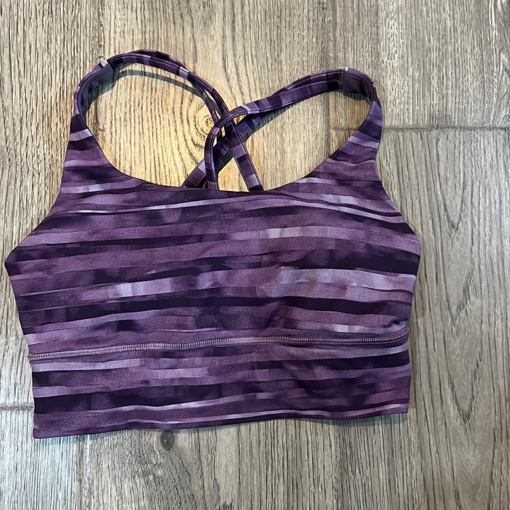 Energy bra long lined size 4
